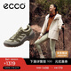 愛(ài)步（ECCO）冬季新款抓地耐磨戶(hù)外徒步運動(dòng)休閑鞋女 越野822373 綠色36