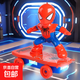 抖音同款蜘蛛俠特技兒童玩具翻滾電動(dòng)滑板車(chē)兒童男孩寶寶小孩玩具 蜘蛛俠滑板