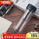 THERMOS膳魔師水紋行者款400ml便攜雙層玻璃杯TCGB-400 BL
