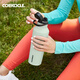 CORKCICLE.酷革運動(dòng)保溫杯男女士大容量保冷車(chē)載戶(hù)外騎行水杯淺灰綠600ml