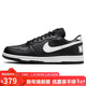 耐克NIKE男子休閑鞋 BIG NIKE LOW 運動(dòng)鞋355152-016黑白 40