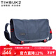 TIMBUK2純色郵差包經(jīng)典斜挎包帆布信使包單肩包男休閑包背包送男友禮 青灰色/閃耀紅 m