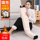 養生棉花褲美體棉褲女外穿冬季加厚棉花護膝打底褲東北特厚保暖褲 黑美體棉花棉褲（薄款5兩棉花） XL 建議110-135斤