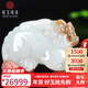 可玉可求新年禮物 孤品和田玉貔貅手把件 男士羊脂白玉貔貅玉石把玩件 款二 M10232z