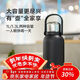 樂(lè )扣樂(lè )扣（LOCK&LOCK）大容量不銹鋼保溫壺保溫保冷水壺戶(hù)外旅行運動(dòng)水壺帶提手1.3L黑色