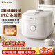 小熊（Bear）電飯煲2-3人 健康耐磨0氟厚鐵釜 IH立體環(huán)繞加熱電飯鍋 多功能微壓預約不沾鐵膽3L DFB-Q30V3