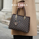 芭莎貝拉;BASA BELA新款字母老花斜挎單肩輕奢時(shí)尚手提送禮女包 老花18204