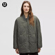 lululemon丨Quilted Light 女士絎縫帶夾層長(cháng)款外套 LW4BXSS 石板棕 S /6
