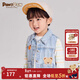 PawinPaw卡通小熊童裝春夏男寶純棉無(wú)袖牛仔馬甲陽(yáng)光帥氣 Indigo牛仔藍色/55（批次不同） 100 cm