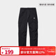 駱駝【機能褲】駱駝休閑褲男寬松秋冬新款時(shí)尚戶(hù)外加絨保暖工裝褲