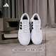 adidas LITECOURT休閑板鞋男女阿迪達斯官方輕運動(dòng) 白/黑色/淺灰 40.5