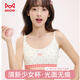貓人少女印花內衣女初高中學(xué)生青春發(fā)育期二階段15歲無(wú)痕透氣文胸 緋點(diǎn)甜心 L 【建議重90-110斤】