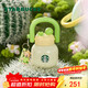 星巴克（Starbucks）多肉花園咖啡杯不銹鋼雙飲口杯(配掛件)650ml高顏值水杯圣誕禮物