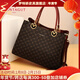 夢(mèng)特嬌包包女包2025新款時(shí)尚大容量中年媽媽包斜挎包手提包母親節禮物 啡色R7612113011