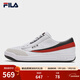 斐樂(lè )（FILA）【易烊千璽同款】官方男鞋FX-2 刀鋒板鞋運動(dòng)休閑鞋男 斐樂(lè )白-WT 41
