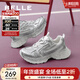 百麗（Belle）銀色質(zhì)感小果凍老爹鞋女網(wǎng)面運動(dòng)休閑鞋B2049CM4 銀色 37 (235mm)