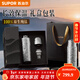 蘇泊爾（SUPOR）得閑大師保溫杯大容量泡茶燜茶水杯316L不銹鋼磁吸杯蓋禮物伴手禮 600mL暮云灰-禮盒裝【純鈦杯】