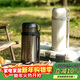 樂(lè )扣樂(lè )扣（LOCK&LOCK）大容量保溫壺戶(hù)外旅行露營(yíng)不銹鋼便攜車(chē)載式手提暖壺1.8L象牙白色