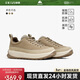 德賽（DESAI）【按摩科技】真皮輕運動(dòng)鞋防滑戶(hù)外防潑水休閑鞋 杏色    40   