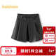 巴拉巴拉童裝兒童半身裙秋冬裝女童短裙中大童百搭洋氣時(shí)尚百褶裙