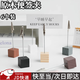 坤隨 創(chuàng  )意復古原木便簽夾子diy立式簡(jiǎn)約舉牌夾可愛(ài)照片夾座卡片名片留言蛋糕家居裝飾擺件同學(xué)老師禮物 原木照片裝飾夾6個(gè)裝