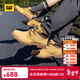 卡特（CAT）中幫大黃靴馬丁靴男鞋經(jīng)典款牛皮戶(hù)外透氣工裝靴子男Ealing2.0 黃色P110973 42
