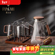 梵卡奇（FANKAQI）耐高溫涼水壺玻璃水杯套裝冷水壺大容量家用套裝客廳扎壺