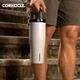 CORKCICLE.折疊吸管保溫杯大容量高顏值不銹鋼車(chē)載拎拎水杯青石灰890ml