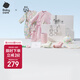 babycare山茶花嬰兒禮物滿(mǎn)月禮出生見(jiàn)面禮新生兒禮盒 波塔淺粉 59cm