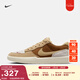 耐克男女透氣滑板鞋春季情侶陸沖翻毛皮NIKE SB FORCE 58 DV5477 202淺英國褐/杏茶色/淺骨色/帆白 44