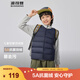 波司登25新款輕薄羽絨服男女兒童5A抗菌90絨輕盈保暖馬甲 經(jīng)典藏青5686 160 /80 約 150-160cm 45kg