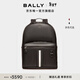 BALLY巴利【尊享折扣】MYTHOS紅白條紋牛皮革男士雙肩包6238747 黑色（黑白條紋） 均碼