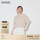 SNIDEL2025秋冬新品甜美圓領(lǐng)鏤空鉤花蝴蝶結針織衫上衣SWNT254308 粉色 均碼 （F）