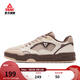匹克留白態(tài)極板鞋男冬季新款復古低幫休閑鞋子輕便透氣女款運動(dòng)鞋男 【男款】燕麥色 42
