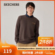 斯凱奇（Skechers）新年禮物長(cháng)袖秋冬男女同款柔軟舒適寬松休閑透氣百搭時(shí)尚L325U095