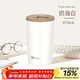 膳魔師（THERMOS）保溫杯415毫升咖啡杯男女士情侶學(xué)生簡(jiǎn)約便攜水杯子 TCDP-400 WH