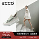 愛(ài)步（ECCO）運動(dòng)鞋女 輕盈拼接休閑鞋徒步鞋女 靈動(dòng)218263 砂礫灰/抹茶綠/砂礫灰 36