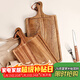 格娜斯相思木牛排盤(pán)木質(zhì)西餐盤(pán)餐具長(cháng)方形牛扒盤(pán)披薩盤(pán)實(shí)木板托盤(pán) 大號