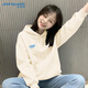 真維斯（Jeanswest）2026新款連帽衛衣女春秋款小清新寬松休閑女裝上衣時(shí)尚百搭外套女