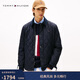 Tommy Hilfiger【防水】25秋冬新款男裝菱格燈芯絨襯衫領(lǐng)輕薄棉服夾克外套