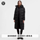lululemon丨Wunder Puff 女士長(cháng)款羽絨外套 防風(fēng) 拒水 LW4CAGS 黑色 XS /4