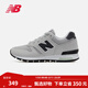 NEW BALANCE 官方休閑鞋男鞋女鞋簡(jiǎn)約經(jīng)典舒適百搭時(shí)尚輕便復古運動(dòng)鞋565系列 灰色 ML565CLG 42 (腳長(cháng)26.5cm)