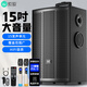 索愛(ài)（soaiy）15吋廣場(chǎng)舞音響木質(zhì)大功率便攜式戶(hù)外重低音藍牙k歌專(zhuān)用大音量移動(dòng)拉桿音箱室外演出雙話(huà)筒SA-F87
