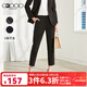 G2000女裝商務(wù)窄腳九分褲女 新品職業(yè)正裝修身女士西褲 黑色/99(商務(wù)修身版) XS /32