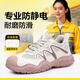 周盾防靜電專(zhuān)用勞保鞋男女士石化加油站電子廠(chǎng)超輕便防水安全工作鞋 【超輕四季款】專(zhuān)業(yè)防靜電 39