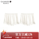 Gainreel歌瑞爾防走光透氣速干打底褲女柔軟親膚內搭舒適蕾絲花邊安全短褲 白色 2條組合180778A M