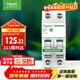 施耐德電氣 空氣開(kāi)關(guān)2P C63A 家用微型斷路器總閘雙進(jìn)雙出雙極空開(kāi) R9F44263