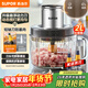蘇泊爾（SUPOR）絞肉機家用電動(dòng)料理碎肉機多功能輔食料理機2L大容量切菜打泥絞餡機攪拌機JR66S-B200