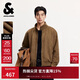 杰克·瓊斯（JACK&JONES） 男裝棉服棉衣仿麂皮絨寬松版型加厚保暖2025年新款潮225309004