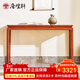 唐煌軒紅木家具緬甸花梨(學(xué)名:大果紫檀)條案新中式平頭案實(shí)木中堂供桌走廊玄關(guān)桌條幾神臺 126*38*80cm